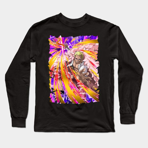 DONQUIXOTE DOFLAMINGO MERCH VTG Long Sleeve T-Shirt by citrus_sizzle